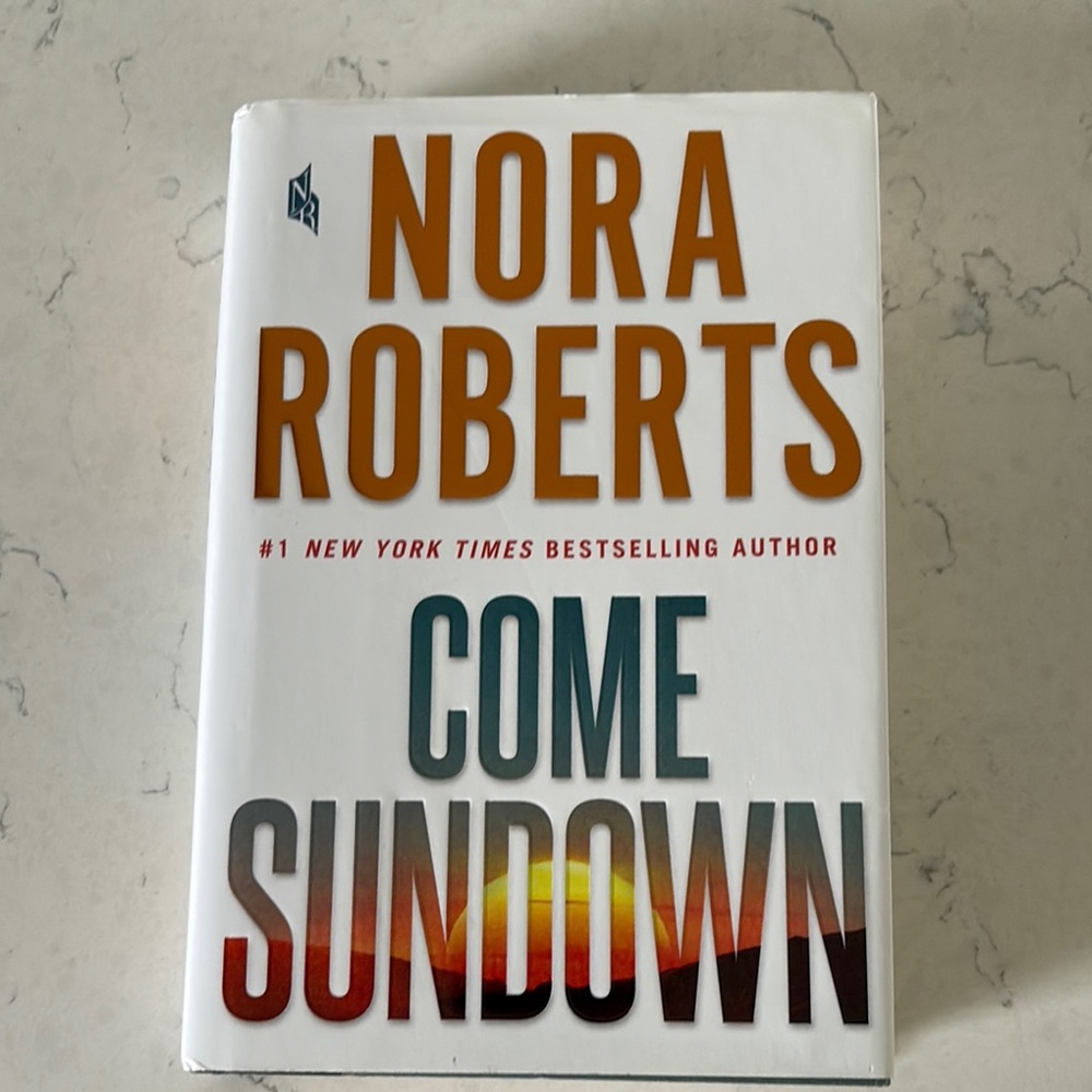 Nora Roberts 'Come Sundown' Hardcover Book